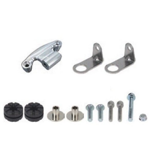 オイルクーラーブラケット KSR スーパーヘッド 4バルブ +R専用