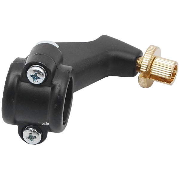 ツーピース クラッチレバーホルダー KX、RM、YZ 黒