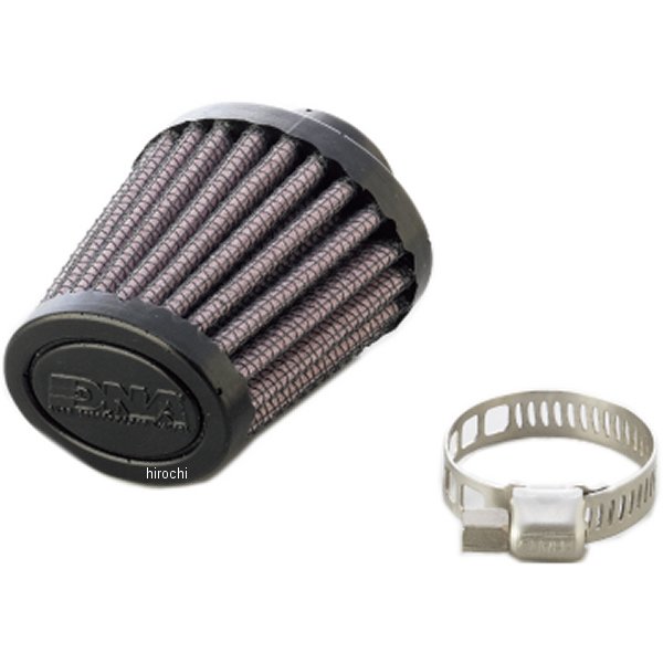 クランクケースベントフィルター オーバルテーパード ラバートップ ラバーベース 汎用 φ18