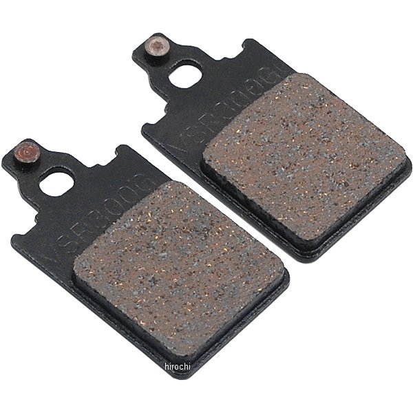 ブレーキパッド レジン 87年-04年 ATK604、MX500、ALP260 オーガニック フロント/リア