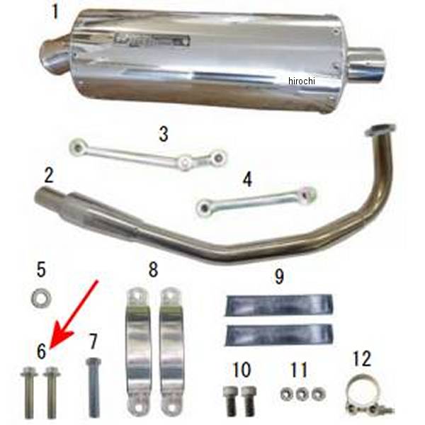 フランジボルト 10X50 3個入り