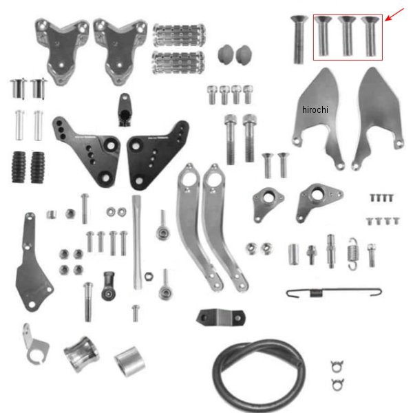 フラットヘッドスクリュー 10X40 1個入り