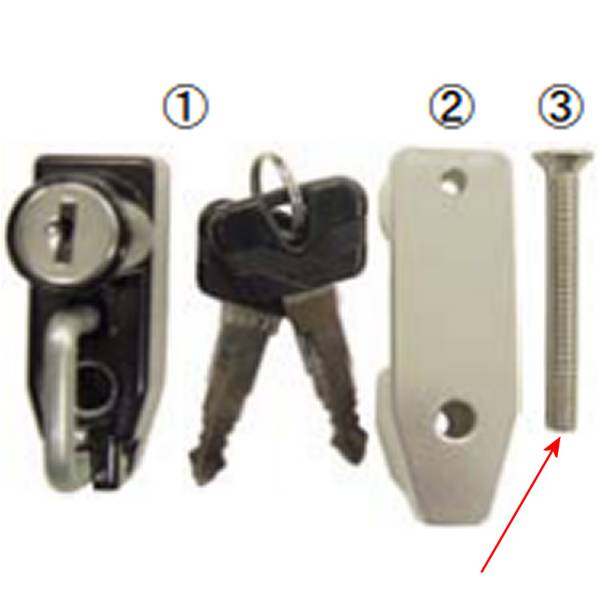 フラットスクリュー 6X55 3個入り