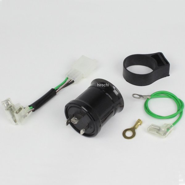 ワイドレンジフラッシャーリレー 3極作動音有タイプ 汎用