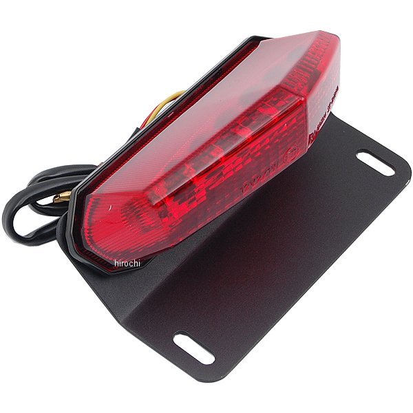 アキュートLEDテールランプ 汎用 タイプ2 LEDナンバー灯付き レッド