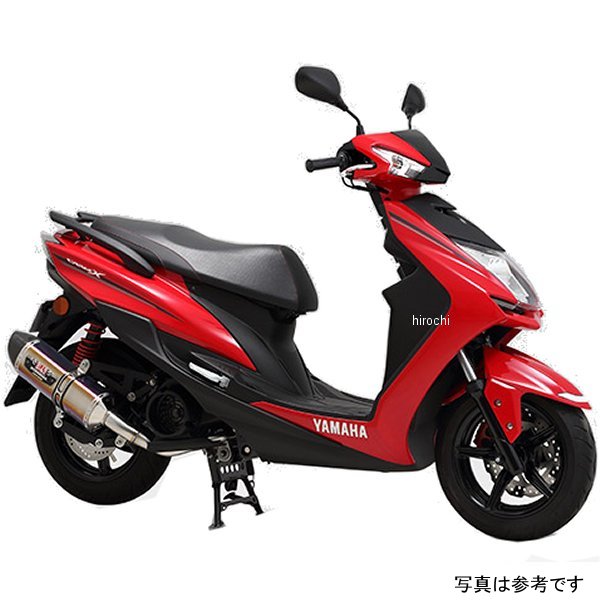 機械曲 R-77S サイクロン カーボンエンド EXPORT SPEC フルエキゾースト 16年-18年 シグナスX SMC