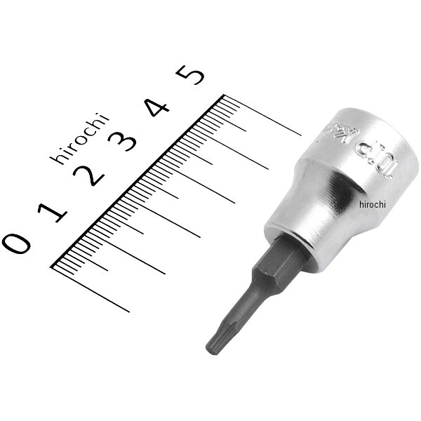 3/8インチsq トルクスプラスビットソケット 全長50mm 10IP