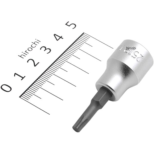 3/8インチsq トルクスプラスビットソケット 全長50mm 25IP