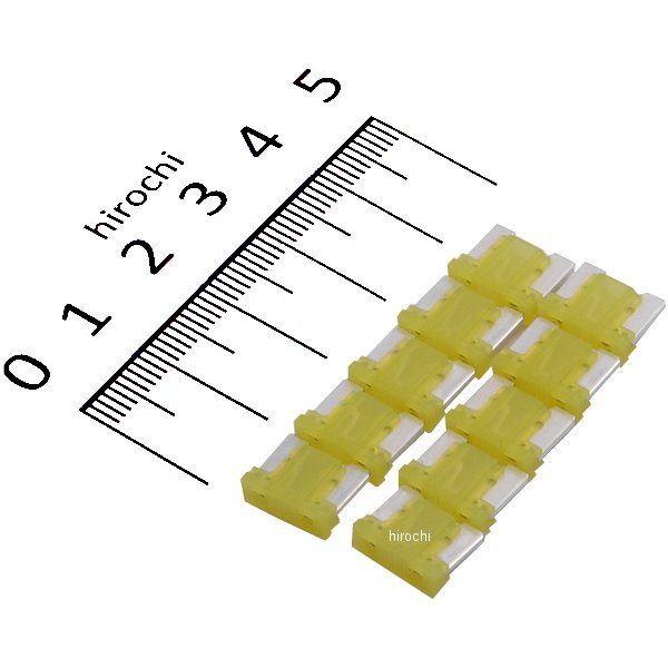 低背ヒューズ 20A 10個入り 黄
