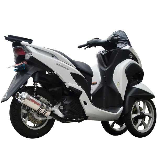 フルエキゾースト X-クロス タイプS 政府認証 トリシティ125(SE82J）