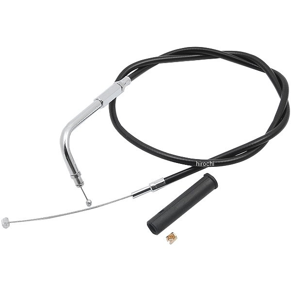 スロットルケーブル 30.75インチ 黒 06年以降 ダイナ、96年以降 ソフテイル