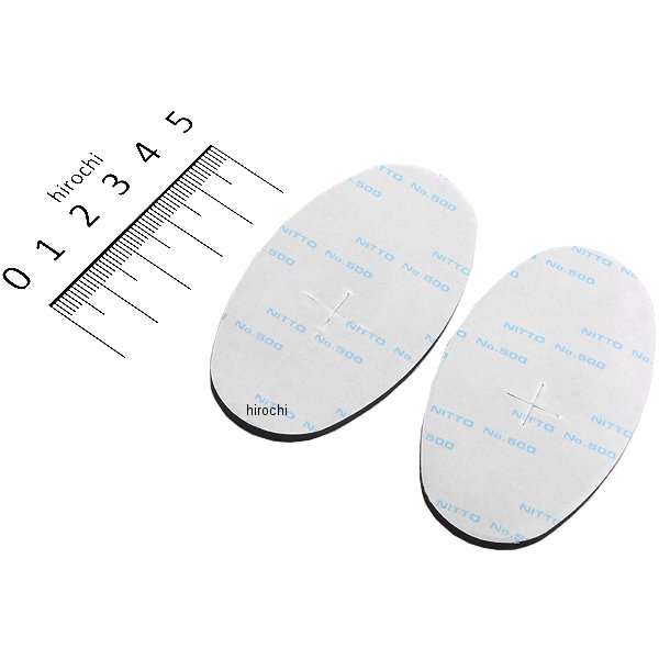 貼り付け用両面テープ 汎用 エアロLEDウインカー用 オーバルタイプ 2枚入り