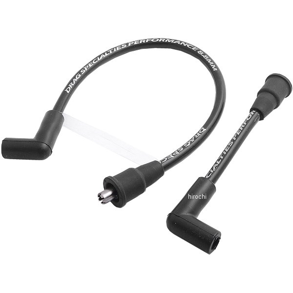 8.8mm プラグコード 銅芯 65年-78年 FL、FX 黒