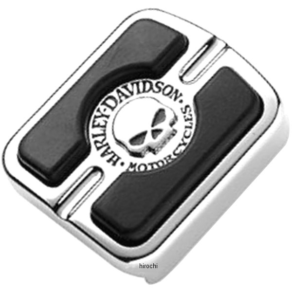 ブレーキペダルパッド スカル 小 クローム 42710-04