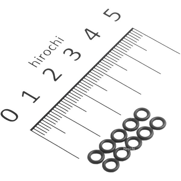 Oリング φ5 パイロットスクリュー用 10個入り 13295-29900、92055-1002