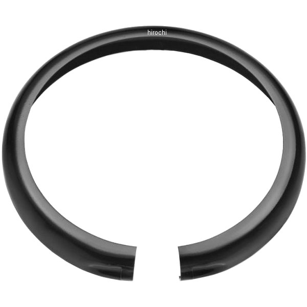 5-3/4インチ ヘッドライト トリムリング VRSC グロスブラック 67700116