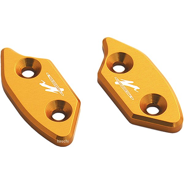 ミラーブロックオフ 17年 GSX-R1000 ゴールド