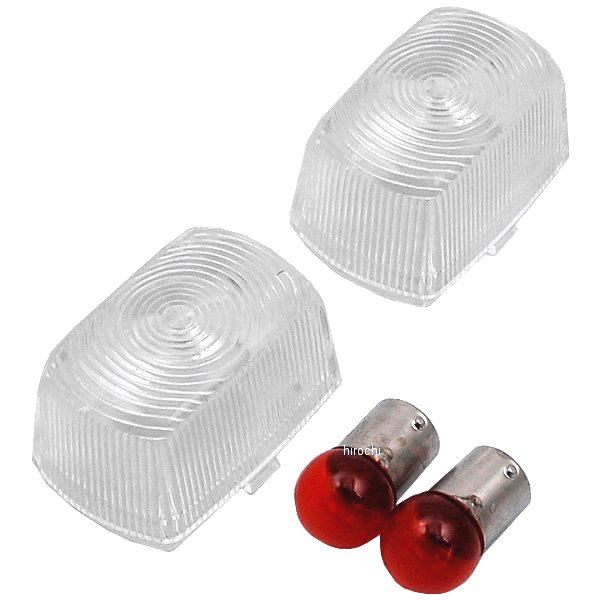 ウインカーレンズセット クリアー NS1/FTR223