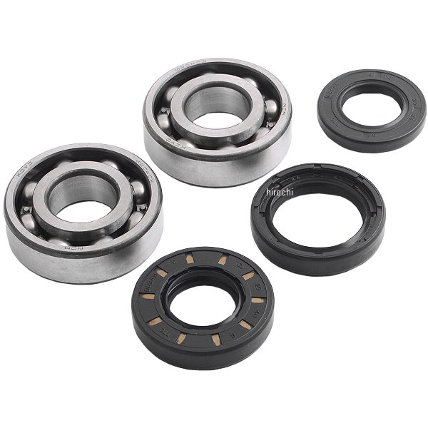 クランクシャフト ベアリング、シールキット 73年-92年 GT、DT、LB、YZ、MX 左右ペア