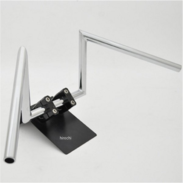 ハンドルバー φ22.2 インディアナロボハン 6インチ メッキ