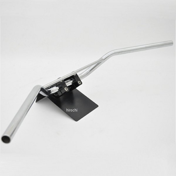 ハンドルバー φ22.2 オールドトラッカーバーブリッジ付き メッキ