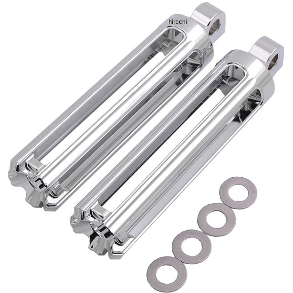 フットペグ 10-ゲージ クローム