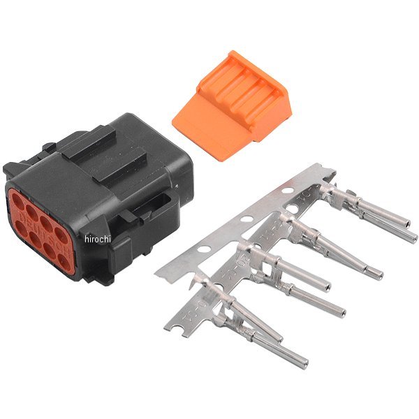 ドイツコネクター プラグ 8ピン 74118-98BK