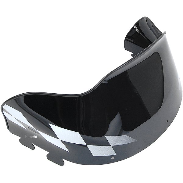 ウインドシールド コブラ 10インチ(254mm) ポラリス 黒