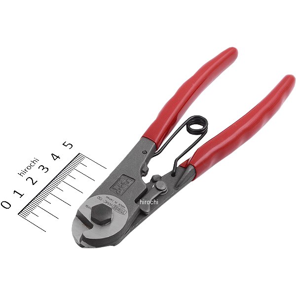 ワイヤーミニカッター 鋼線 ステンレス線 最大切断径 3mm サイズ 167mm