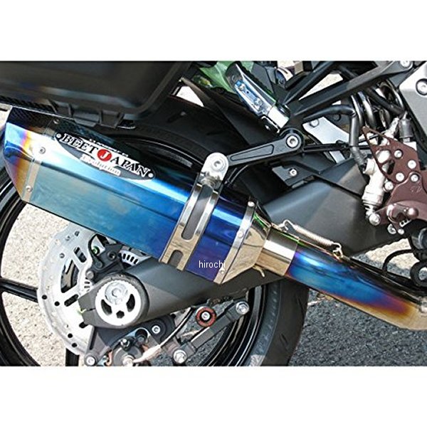 フルエキゾースト ナサートエボリューション TYPE2 T2 パニア対応 17年 Ninja1000 チタン/青