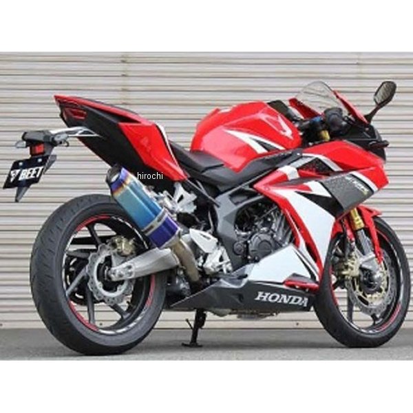 フルエキゾースト ナサートエボリューション TYPE2 17年 CBR250RR チタン/青
