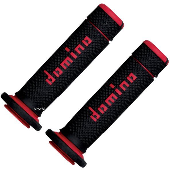 ドミノ(domino) グリップ デュアルコンパウンド 黒/赤