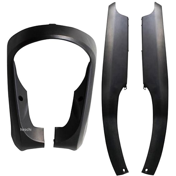フロントフェンダーモール3点セット アプリオ 4JP/4LV ブラック