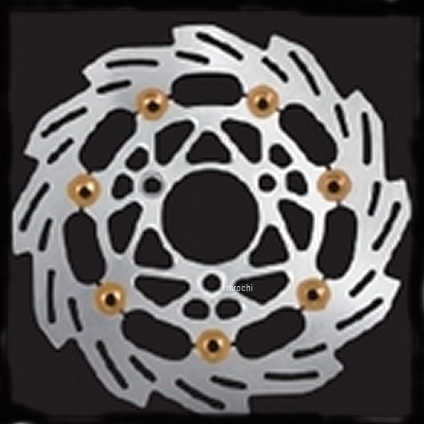 ウェーブディスクローター 220mm グロム シルバー/ゴールド