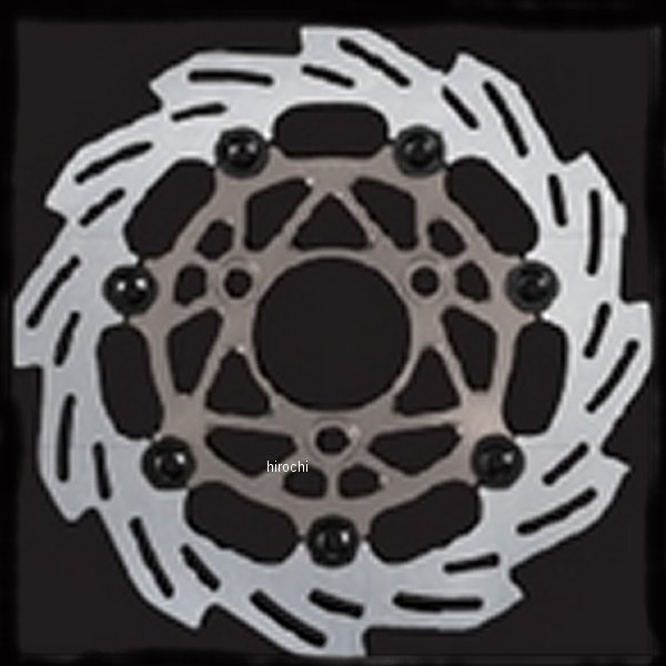 ウェーブディスクローター 220mm グロム チタン/黒
