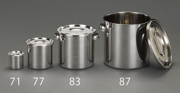 φ220x220mm/8.0L ポット(ステンレス製)