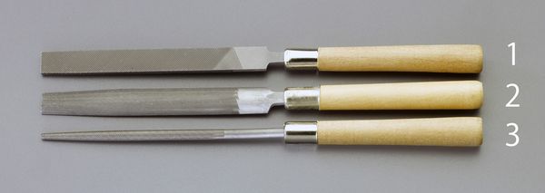 100mm クラフトやすり(半丸/中目)