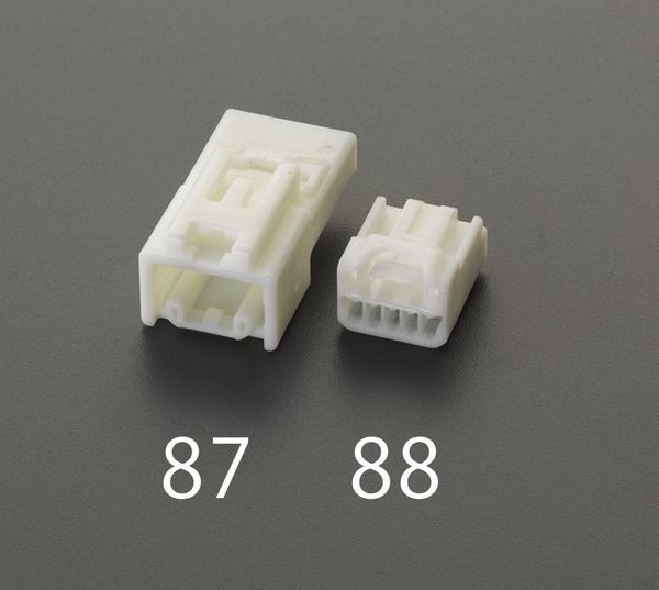 5極・ロック付 ハウジングオス(10個)