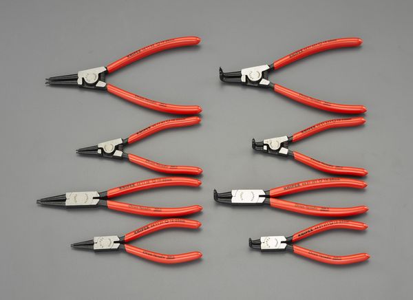 8本組 スナップリングプライヤー