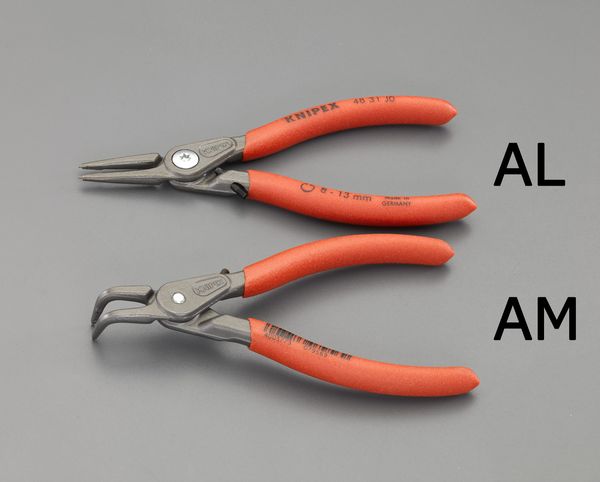 12- 25mm 穴用スナップリングプライヤー(ストッパー付)