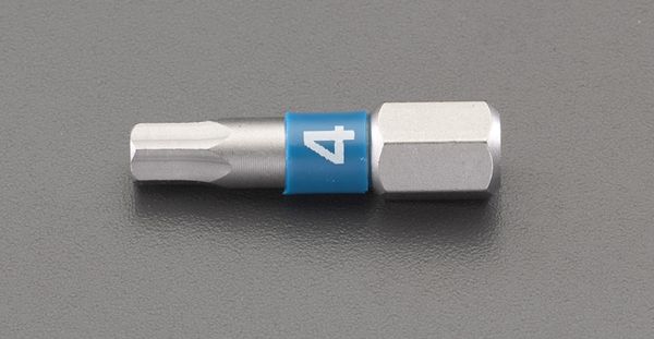 3.0x25mm Hexagon ドライバービット(ステンレス製)