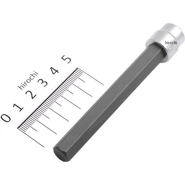 1/4インチsq ヘックスビットソケット 全長100mm 10mm