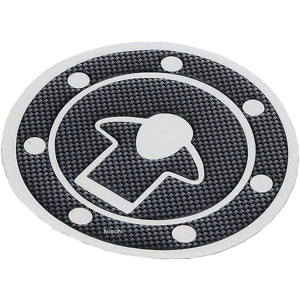 タンクキャップカバー カワサキ 7穴用 カーボン調