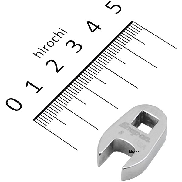 1/4インチ オープン エンド レンチ 8mm