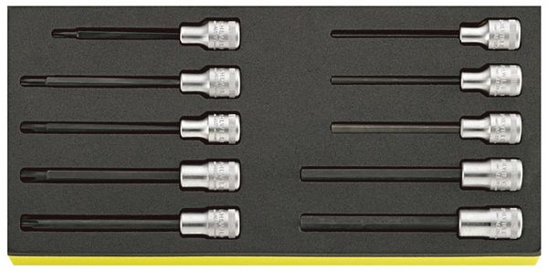 1/2インチsq ロングビットソケットセット