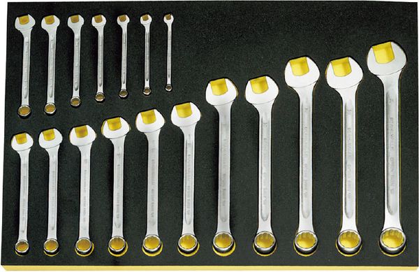 18本組 片目片口スパナセット