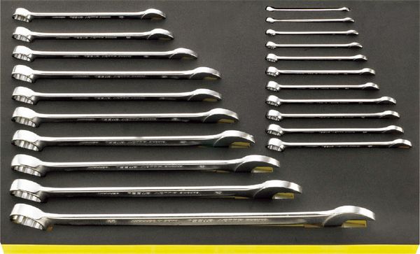 21本組 片目片口スパナセット