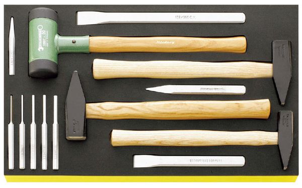 13個組 ハンマー・ポンチセット