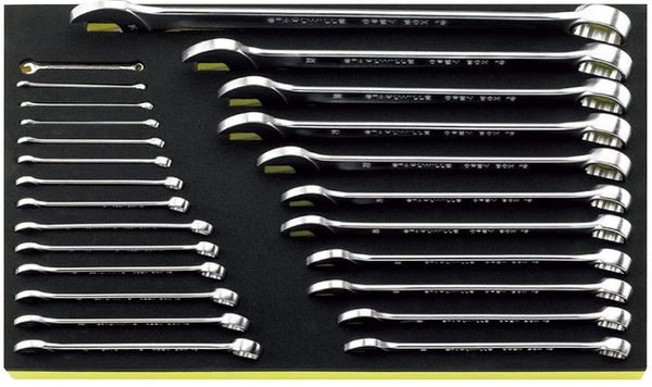 25本組 片目片口スパナセット