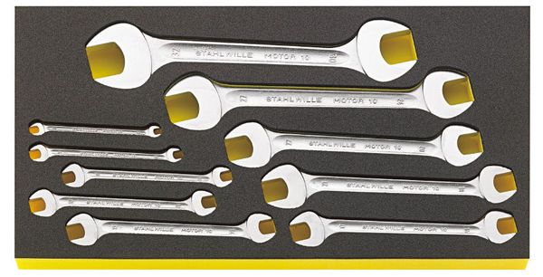 10本組 両口スパナセット